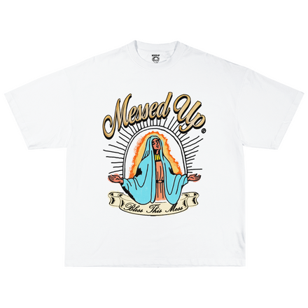 WHITE GRAPHIC SHIRT