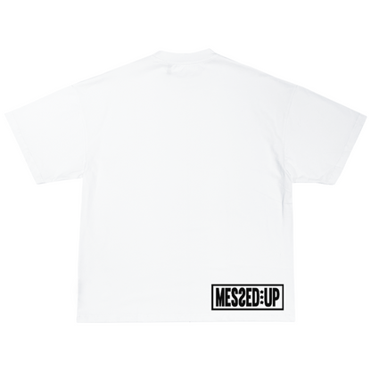 WHITE LOGO TSHIRT