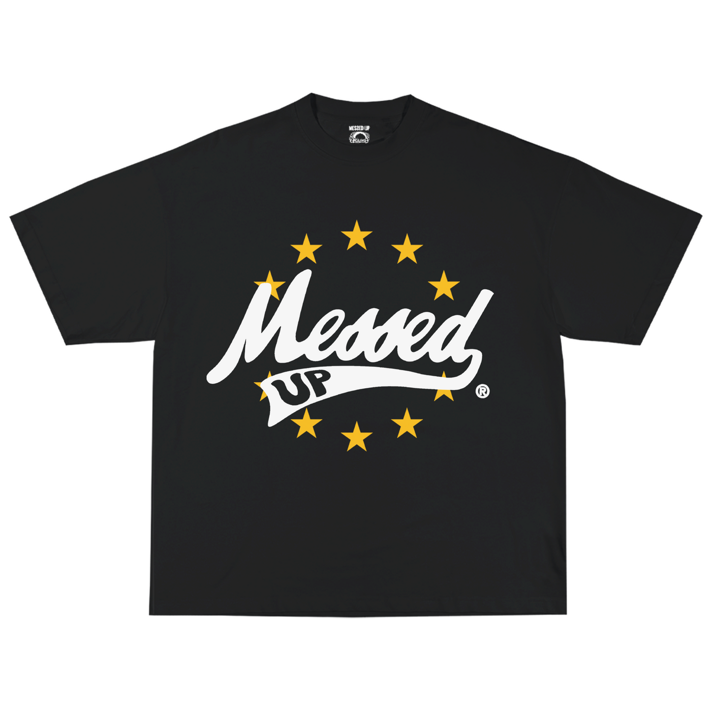 BLACK VARSITY TSHIRT