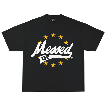 BLACK VARSITY TSHIRT