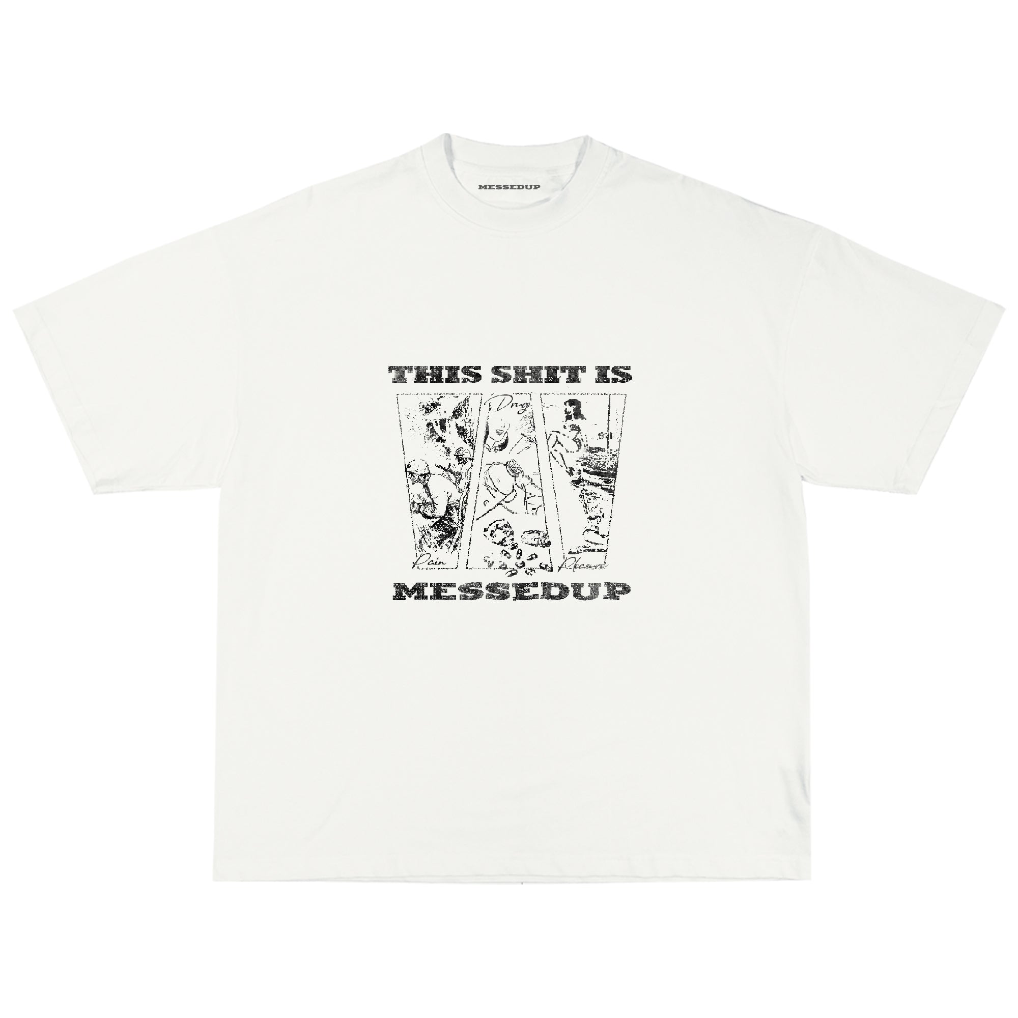 SLOGAN VINTAGE SHIRT