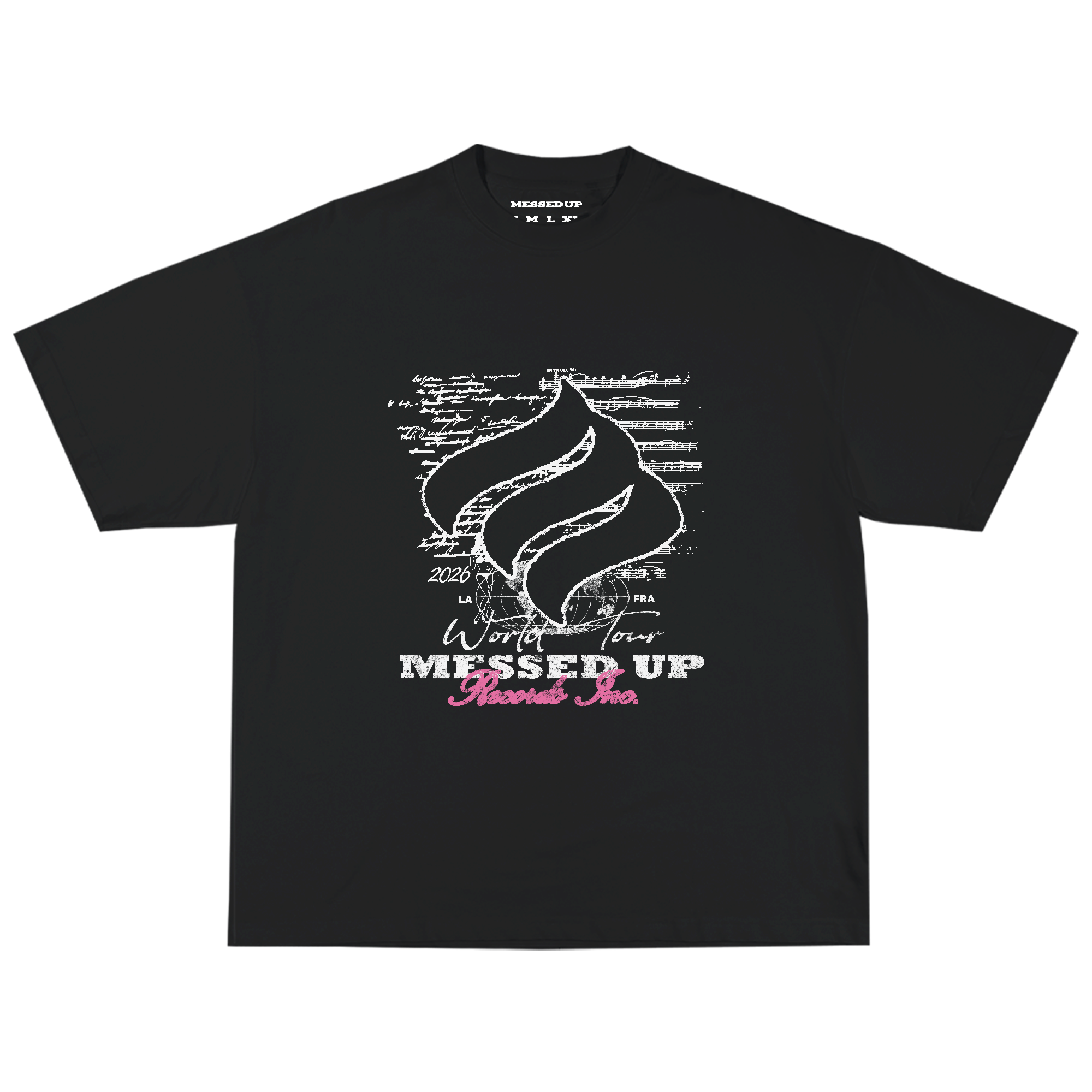 "RECORDS" GRAPHIC SHIRT