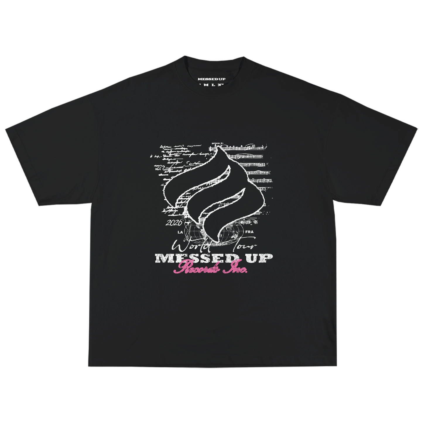 "RECORDS" GRAPHIC SHIRT