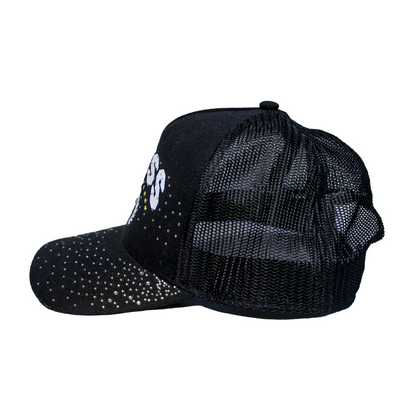 RHINESTONE TRUCKER HAT
