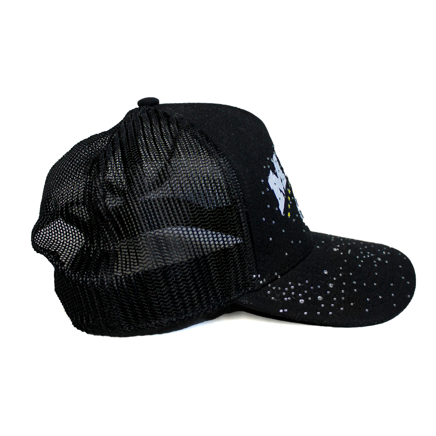 RHINESTONE TRUCKER HAT
